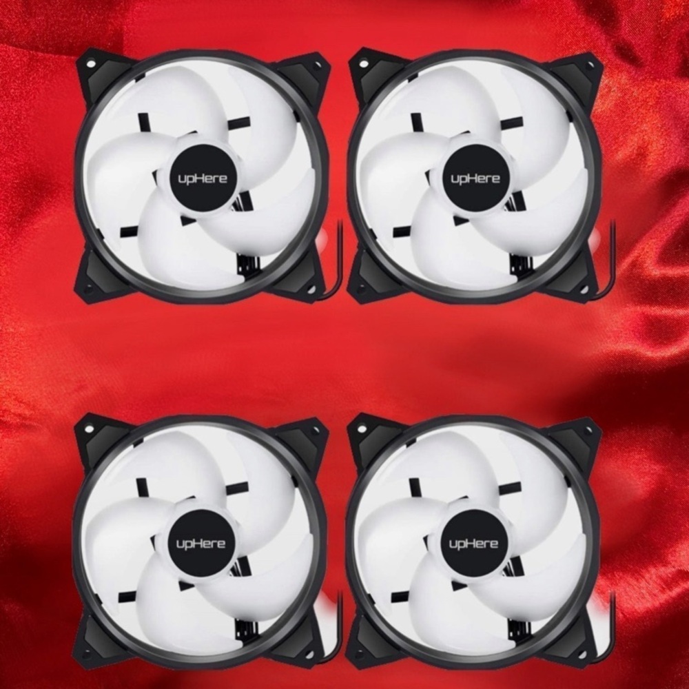 upHere USB Cooling Fans 120mm RGB (4)
